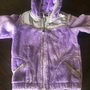 Girls Size 3T The North Face fleece jacket